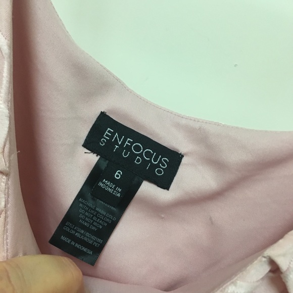 Dress Enfocus Black Pink elegant - Picture 3 of 5